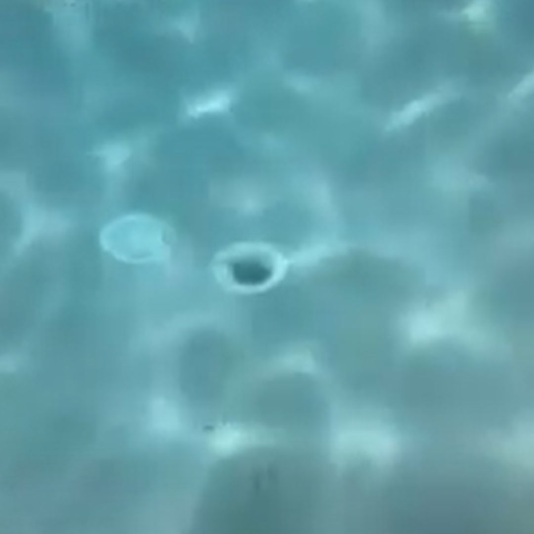 LEAK IN THE POOL MAIN DRAIN